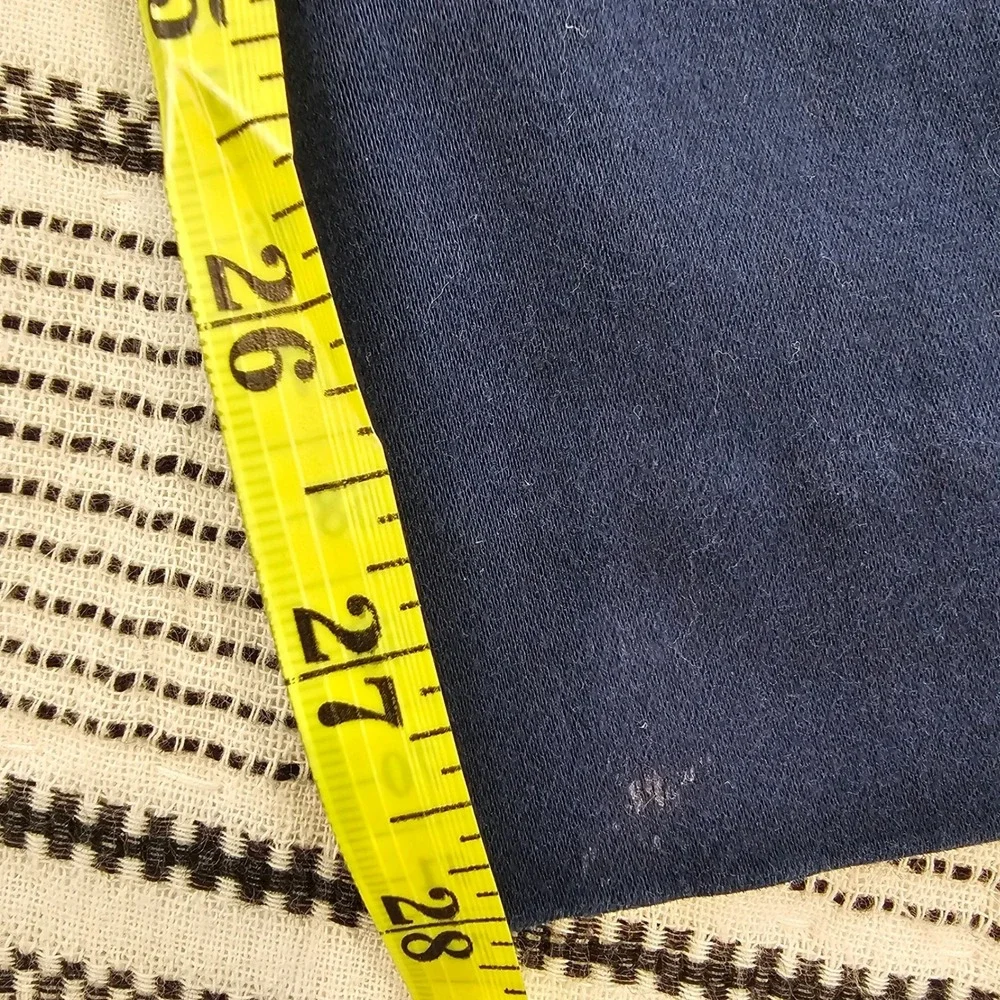 Lauren Ralph Lauren Women's Navy Blue Stretch Straight Leg Pants Size 16W - Picture 6 of 6